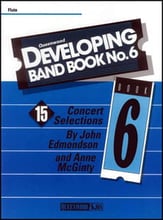 Queenwood Developing Band Book No. 6 Flute band method book cover